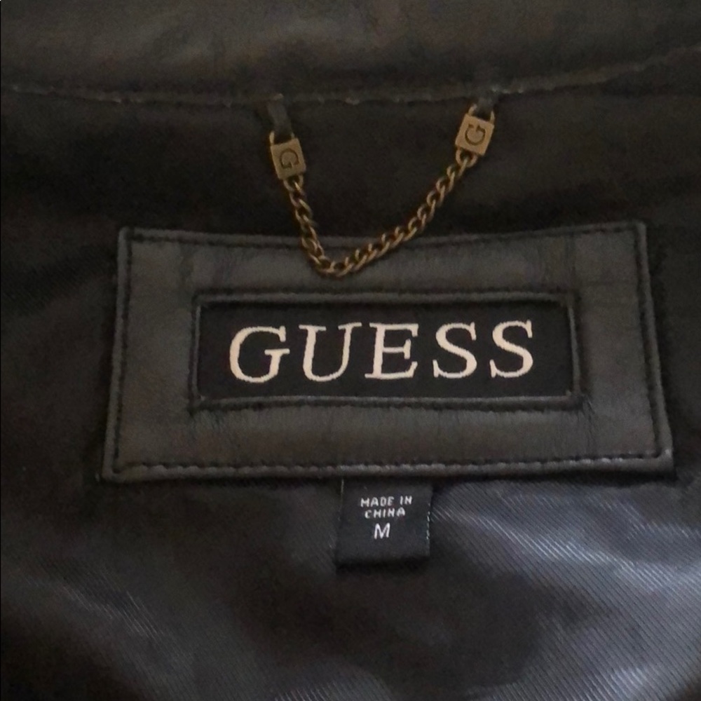Guess Leather Jacket - image 4
